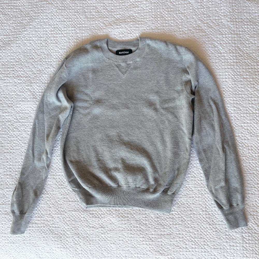 NAADAM Cotton-Cashmere Sweatshirt, XS